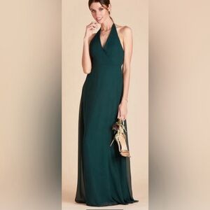 Birdy Grey Moni Dress Emerald Green LARGE NEW NWT BRIDESMAID WEDDING